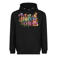 Black One hoppy mama easter day Heavyweight Hoodie - HowdyJamesFarm