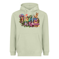Matcha One hoppy mama easter day Heavyweight Hoodie - HowdyJamesFarm