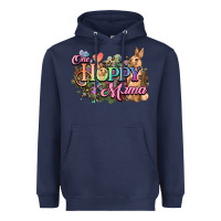 Navy One hoppy mama easter day Heavyweight Hoodie - HowdyJamesFarm