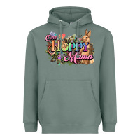 Sage One hoppy mama easter day Heavyweight Hoodie - HowdyJamesFarm