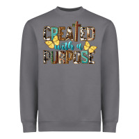 Storm Created With A Purpose Heavyweight Sweatshirt - LillyAllenDesigns