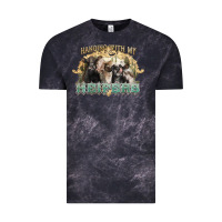 Cloud Black hanging with my heifers Vintage Tee - NancyCooperArtShop