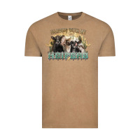 Vintage Coffee hanging with my heifers Vintage Tee - NancyCooperArtShop
