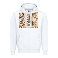 White mother's day mama leopard tumbler tbs Zipper Hoodie - TumblerDesignByShophia