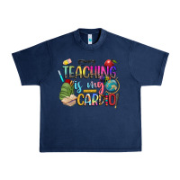 Navy teaching is my cardio Urban Heavy Tee - NancyCooperArtShop