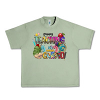 Oil Green teaching is my cardio Urban Heavy Tee - NancyCooperArtShop