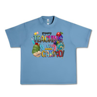 Pebble Blue teaching is my cardio Urban Heavy Tee - NancyCooperArtShop