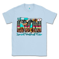 Dusty Blue lvn licensed vocational nurse Classic Tee - JahusDesignShop