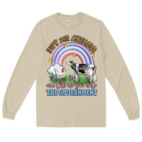 Mushroom buy me animals and tell me you hate the government Long Sleeve Tee - LillyAllenDesigns
