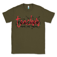 Army Green christmas teacher Classic Tee - MaliasSmallBusiness