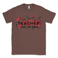 Chestnut christmas teacher Classic Tee - MaliasSmallBusiness