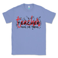Colony Blue christmas teacher Classic Tee - MaliasSmallBusiness