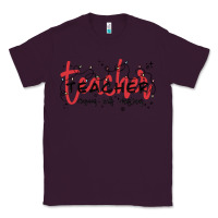 Plum christmas teacher Classic Tee - MaliasSmallBusiness