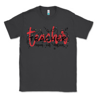 Smoke christmas teacher Classic Tee - MaliasSmallBusiness