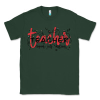 Sports Green christmas teacher Classic Tee - MaliasSmallBusiness