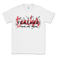 White christmas teacher Classic Tee - MaliasSmallBusiness