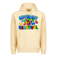 Pina Colada Different is beautiful Autism Premium Hoodie - CowGirlArtShop