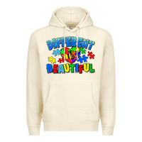 Sandshell Different is beautiful Autism Premium Hoodie - CowGirlArtShop