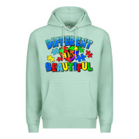 Different Is Beautiful Autism Premium Hoodie | Teevron