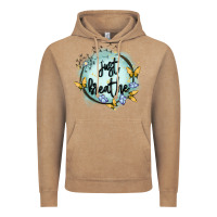 Vintage Coffee just breathe Vintage Hoodie - MaliasSmallBusiness