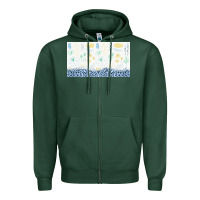 Sports Green doodle flowers sippy cup tbs Zipper Hoodie - TumblerDesignByShophia