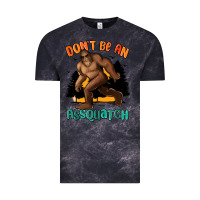 Cloud Black dont be an assquatch Vintage Tee - MaliasSmallBusiness