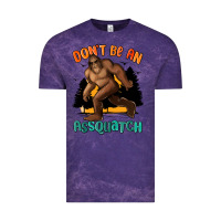 Cloud Purple dont be an assquatch Vintage Tee - MaliasSmallBusiness