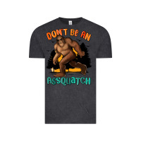 Vintage Black dont be an assquatch Vintage Tee - MaliasSmallBusiness