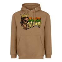 Toasted Coconut Black king Heavyweight Hoodie - HowdyJamesFarm