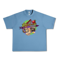 Pebble Blue teacher crew Urban Heavy Tee - NancyCooperArtShop