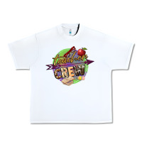 White teacher crew Urban Heavy Tee - NancyCooperArtShop