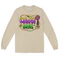 Mushroom small town mardi gras Long Sleeve Tee - LillyAllenDesigns