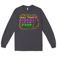 Smoke small town mardi gras Long Sleeve Tee - LillyAllenDesigns
