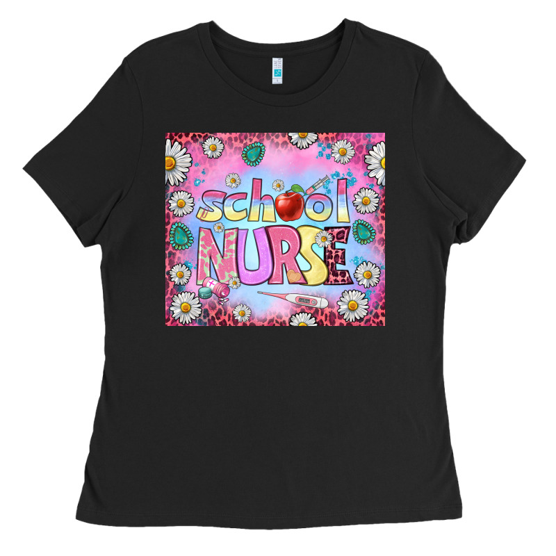 School Nurse Tumbler Ladies Tee by BundleAndBundleShop | Teevron