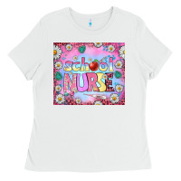 White school nurse tumbler Ladies Tee - BundleAndBundleShop