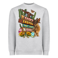 Heather Grey Easter Day rodeo Heavyweight Sweatshirt - LillyAllenDesigns