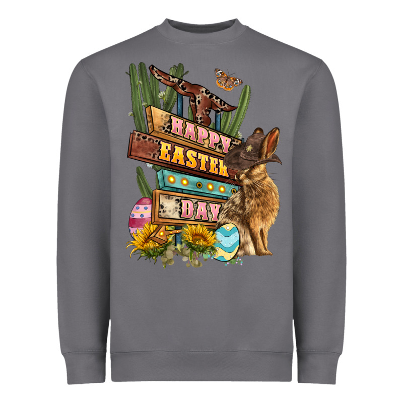 Easter Day Rodeo Heavyweight Sweatshirt by LillyAllenDesigns | Teevron