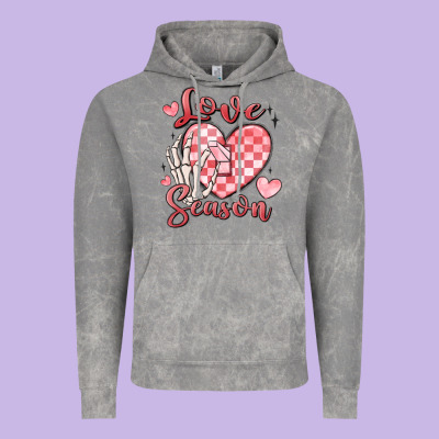Love Season Vintage Hoodie Designed By Maliassmallbusiness