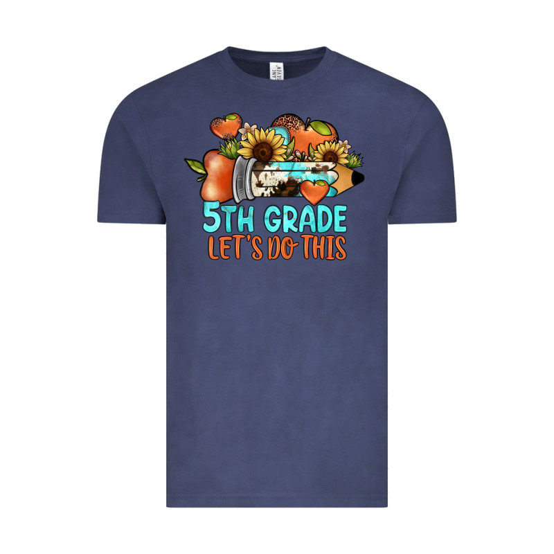 5th Grade Let's Do This Vintage Tee by JahusDesignShop | Teevron
