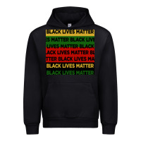 Black black lives matter seamless pattern Urban Hoodie - BundleAndBundleShop