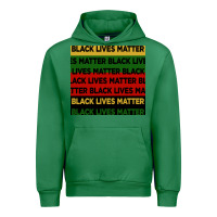 Emerald black lives matter seamless pattern Urban Hoodie - BundleAndBundleShop