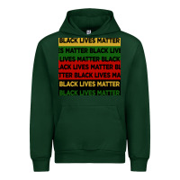 Foreset Green black lives matter seamless pattern Urban Hoodie - BundleAndBundleShop