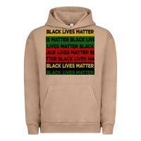 Pigment Burro black lives matter seamless pattern Urban Hoodie - BundleAndBundleShop