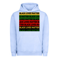 Pigment Grape Ice black lives matter seamless pattern Urban Hoodie - BundleAndBundleShop