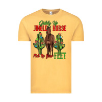 Vintage Mustard giddy up jingle horse pick up your feet Vintage Tee - MaliasSmallBusiness