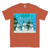 Copper snowman Classic Tee - MaliasSmallBusiness