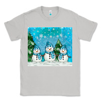 Moon Dust snowman Classic Tee - MaliasSmallBusiness