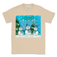Mushroom snowman Classic Tee - MaliasSmallBusiness