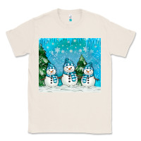 Natural snowman Classic Tee - MaliasSmallBusiness