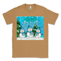 Toasted Coconut snowman Classic Tee - MaliasSmallBusiness